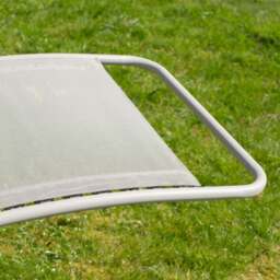 Graham and Green Seigle White Reclining Garden Chair - thumbnail 5