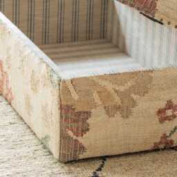 Graham and Green June Jute Floral Deep Blanket Box - thumbnail 4