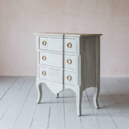 Graham and Green Three Drawer French Chest of Drawers - thumbnail 2