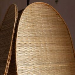 Graham and Green Snowdrop Wicker Pendant Light - thumbnail 3