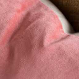 Graham and Green Tea Rose Velvet & Linen Backed Large Square Cushion - thumbnail 4