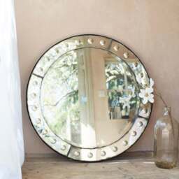 Graham and Green Round Venetian Mirror - thumbnail 4