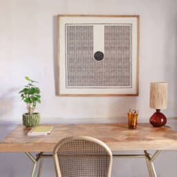 Graham and Green Piet Natural Abstract Wall Art - thumbnail 1