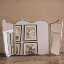 Graham and Green Edie Steel Triple Wall Mirror - thumbnail 3