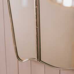 Graham and Green Edie Steel Triple Wall Mirror - thumbnail 5