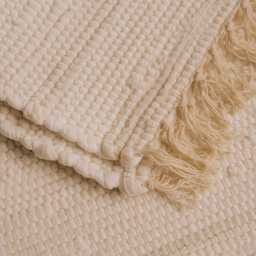 Graham and Green Cream Rag Rug Floor Runner 60 x 120cm - thumbnail 4