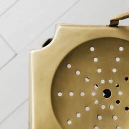 Graham and Green Isaac Brass Chair - thumbnail 6