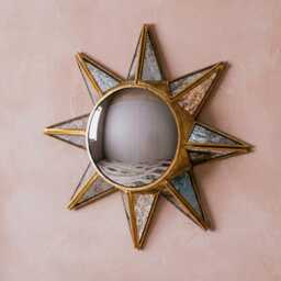 Graham and Green Star Convex Small Wall Mirror - thumbnail 2