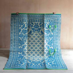 Graham and Green Tivoli Blue Recycled Picnic Blanket