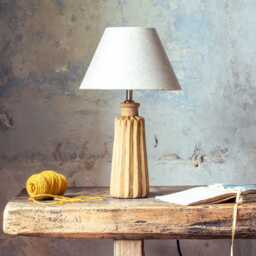 Graham and Green Locksbrook Wooden Table Lamp - thumbnail 2