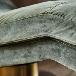 Graham and Green Corinne Green Velvet Chaise - thumbnail 5