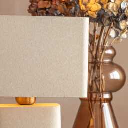 Graham and Green Grey Textured Rectangular Table Lamp - thumbnail 3