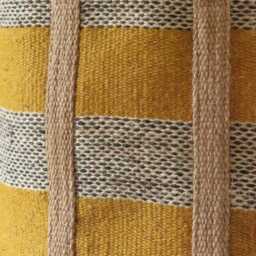 Mustard Jute Storage Basket - thumbnail 2