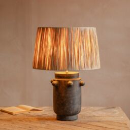 Graham and Green Abington Brown Terracotta Table Lamp - thumbnail 2