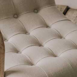Graham and Green York Natural Linen Armchair - thumbnail 4