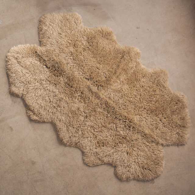 Graham and Green Butterscotch Long Curly Quad Sheepskin - image 1