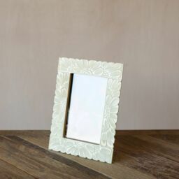Graham and Green Floral Carved Photo Frame - thumbnail 2