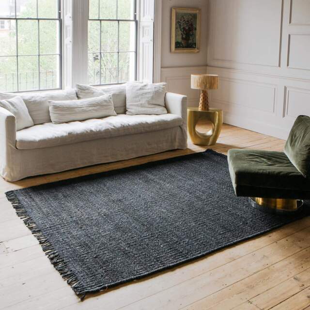 Graham and Green Ash Handwoven Rug 170 x 240cm - image 1