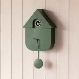 Graham and Green Green Cuckoo Wall Clock - thumbnail 3