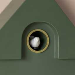 Green Cuckoo Wall Clock - thumbnail 2