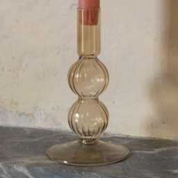 Graham and Green Sand Brown Bubble Candle Holder - Small - thumbnail 2