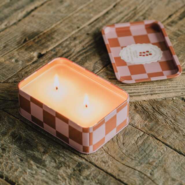 Graham and Green Heirloom Tomato Double Candle in a Tin - image 1