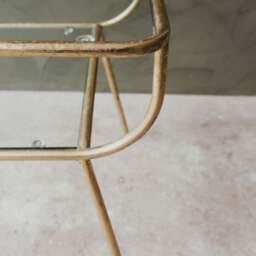 Graham and Green Eluminea Large Gold Side Table - thumbnail 2