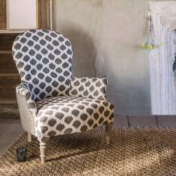 Graham and Green Louise Ikat Armchair - thumbnail 2