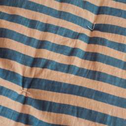 Graham and Green Blue Candy Stripe Small Seat Mat - thumbnail 4