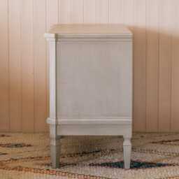 Graham and Green Lottie Antiqued Grey Chest of Drawers - thumbnail 6