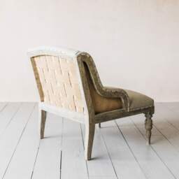 Graham and Green Duchess Natural Linen Armchair - thumbnail 6