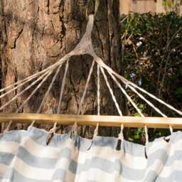 Graham and Green Atlas Blue Stripe Hammock - thumbnail 3
