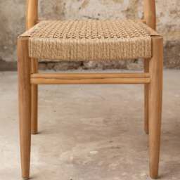 Graham and Green Noa Teak Wood Outdoor Dining Chair - thumbnail 4