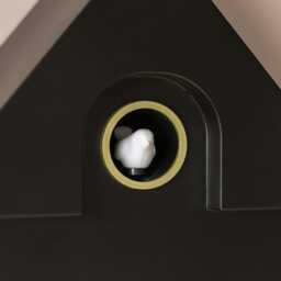 Black Cuckoo Wall Clock - thumbnail 2