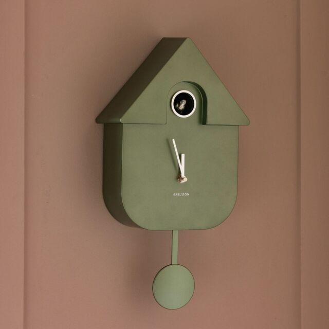Metallic Green Cuckoo Clock - image 1