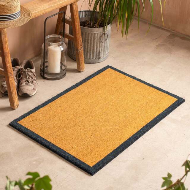 Graham and Green Large Ink Border Doormat - image 1