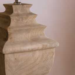 Graham and Green Carosa Wooden Table Lamp - thumbnail 4