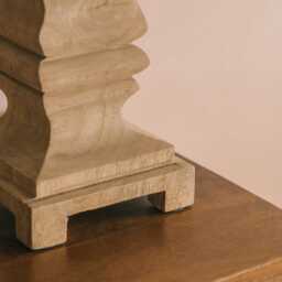 Graham and Green Carosa Wooden Table Lamp - thumbnail 2