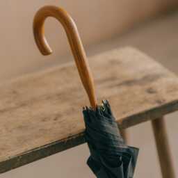Graham and Green Black Long Umbrella - thumbnail 5