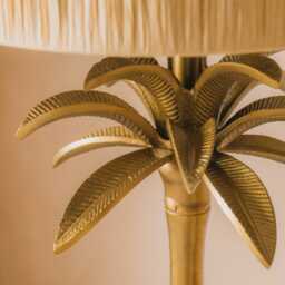 Graham and Green Brass Palm Tree Floor Lamp - thumbnail 2