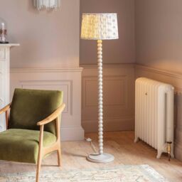 Graham and Green Freya Cashmere Floor Lamp - thumbnail 2