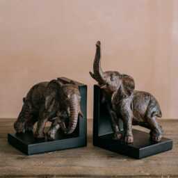 Graham and Green Eddie Elephant Bookends - thumbnail 2