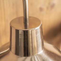 Graham and Green Steel Swan Neck Wall Light - thumbnail 4