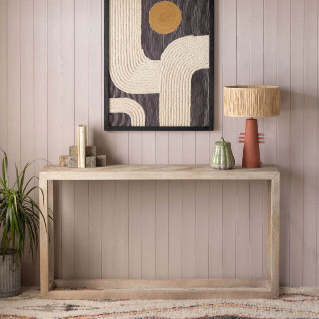 Graham and Green Theodore Parquet Console Table - image 1