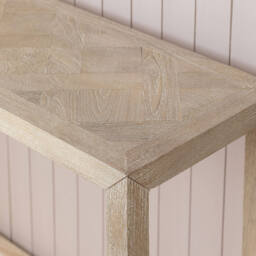 Graham and Green Theodore Parquet Console Table - thumbnail 3