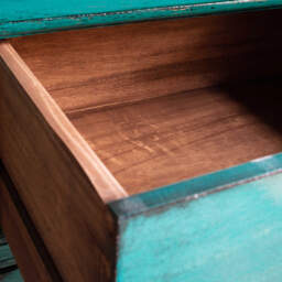 Graham and Green Leshan Peacock Chest of Drawers - thumbnail 4