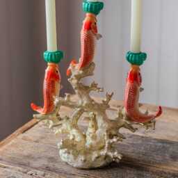 Graham and Green Goldfish on Coral Candelabra - thumbnail 4