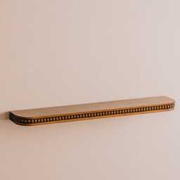 Graham and Green Bobbin Floating Long Wall Shelf - thumbnail 2
