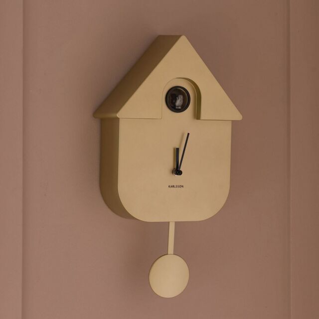 Metallic Gold Cuckoo Clock - image 1
