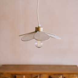 Graham and Green Winged Fabric Ceiling Light - thumbnail 1